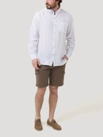 Camisa-Lino-Organico-Hombre-Linentex-Blanco-Rockford