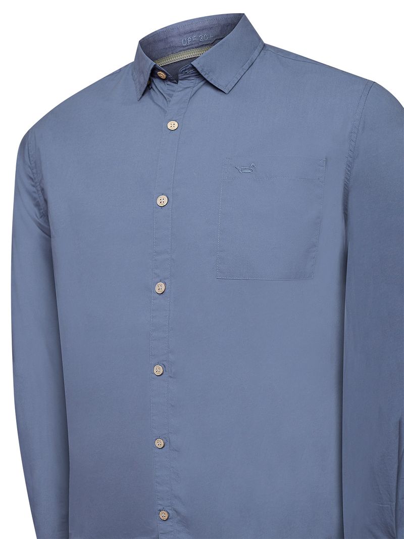 Camisa-Algodon-Organico-Hombre-Galiton-Azul-Rockford