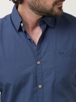 Camisa-Algodon-Organico-Hombre-Galiton-Azul-Rockford