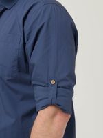 Camisa-Algodon-Organico-Hombre-Galiton-Azul-Rockford