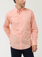 Camisa-Algodon-Organico-Hombre-Soft-Naranjo-Rockford