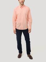 Camisa-Algodon-Organico-Hombre-Soft-Naranjo-Rockford