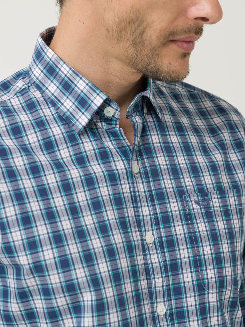 Camisa-Algodon-Organico-Hombre-Lighter-Verde-Oscuro-Rockford