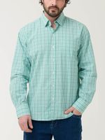 Camisa Algodón Orgánico Hombre Lighter Verde Rockford