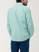 Camisa Algodón Orgánico Hombre Lighter Verde Rockford