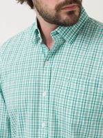Camisa Algodón Orgánico Hombre Lighter Verde Rockford