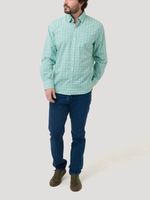 Camisa Algodón Orgánico Hombre Lighter Verde Rockford