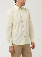 Camisa Algodón Orgánico Hombre Galiton Amarillo Rockford