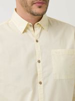 Camisa Algodón Orgánico Hombre Galiton Amarillo Rockford