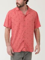 Camisa Tencel Hombre Tencelpri Rojo Rockford