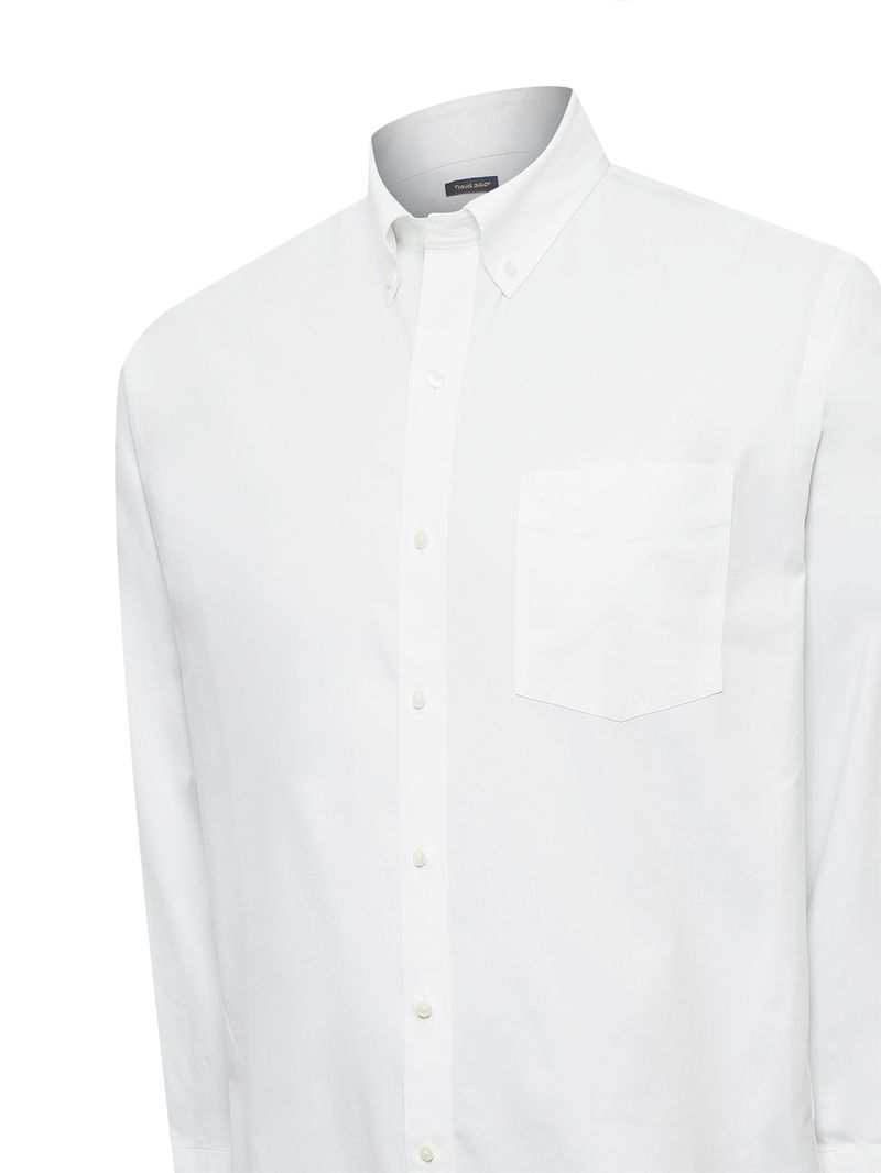 Camisa-Libre-De-Arrugas-Hombre-Wor-Cuello-Button-Down-Blanco-Rockford