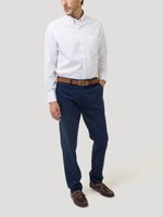 Camisa-Libre-De-Arrugas-Hombre-Wor-Cuello-Button-Down-Blanco-Rockford