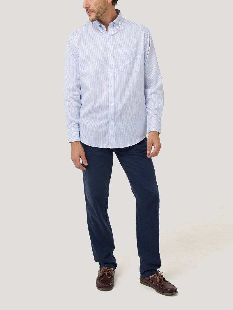 Camisa Libre de Arrugas Algodón Hombre WF PB Rockford