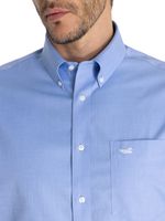 Camisa-Libre-De-Arrugas-Hombre-Wor-Cuello-Button-Down-Azul-Rockford