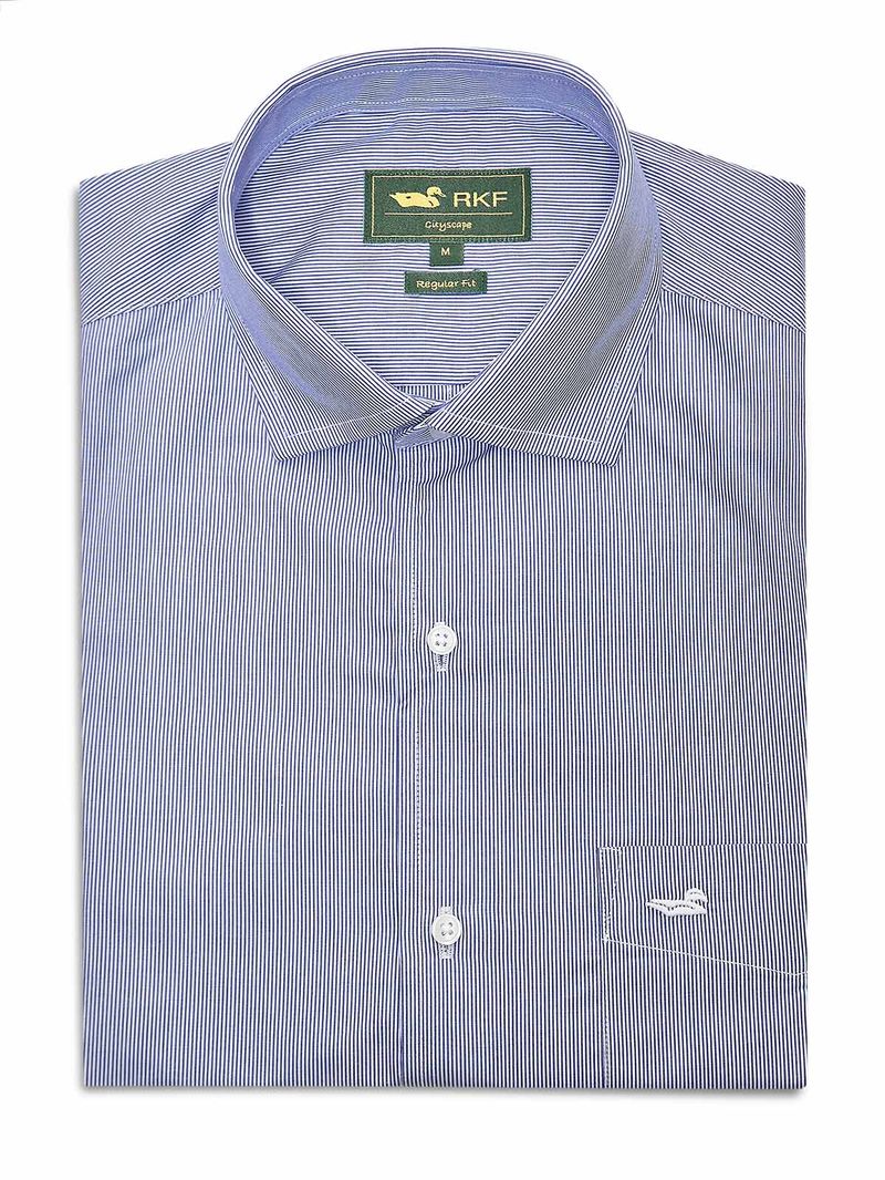 Camisa Algodón Hombre Easylife Celeste Rockford