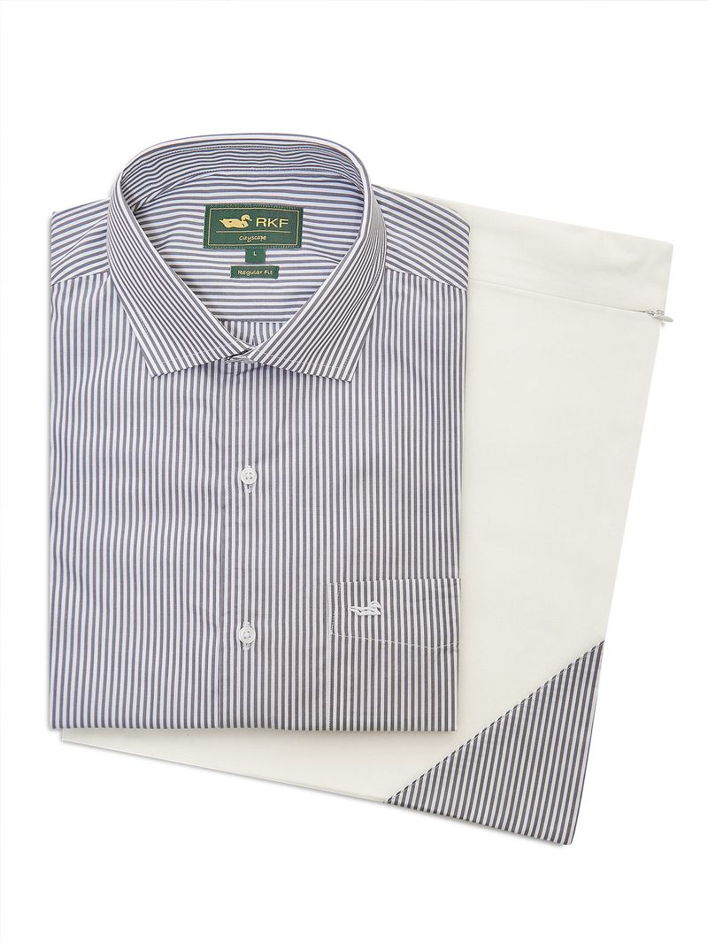 Camisa Algodón Hombre Easylife Gris Rockford