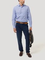 Camisa Algodón Hombre Easylife Celeste Rockford