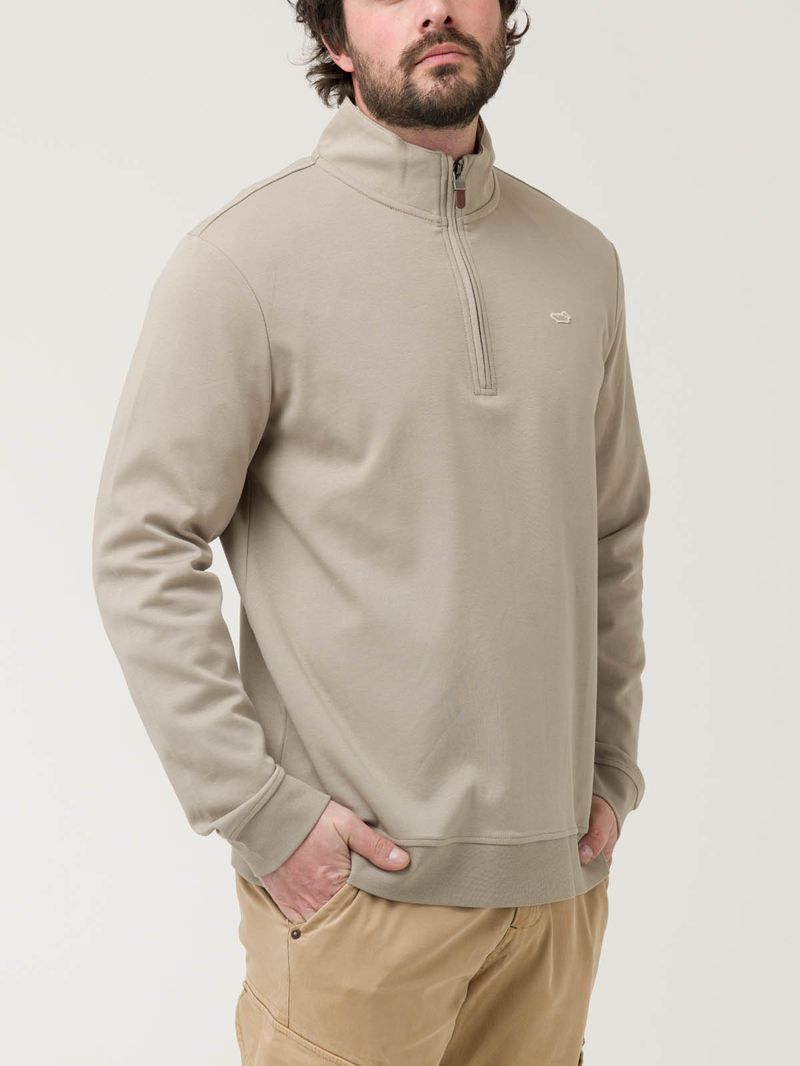 Poleron-Algodon-Pima-Hombre-Riminihalf-Beige-Rockford