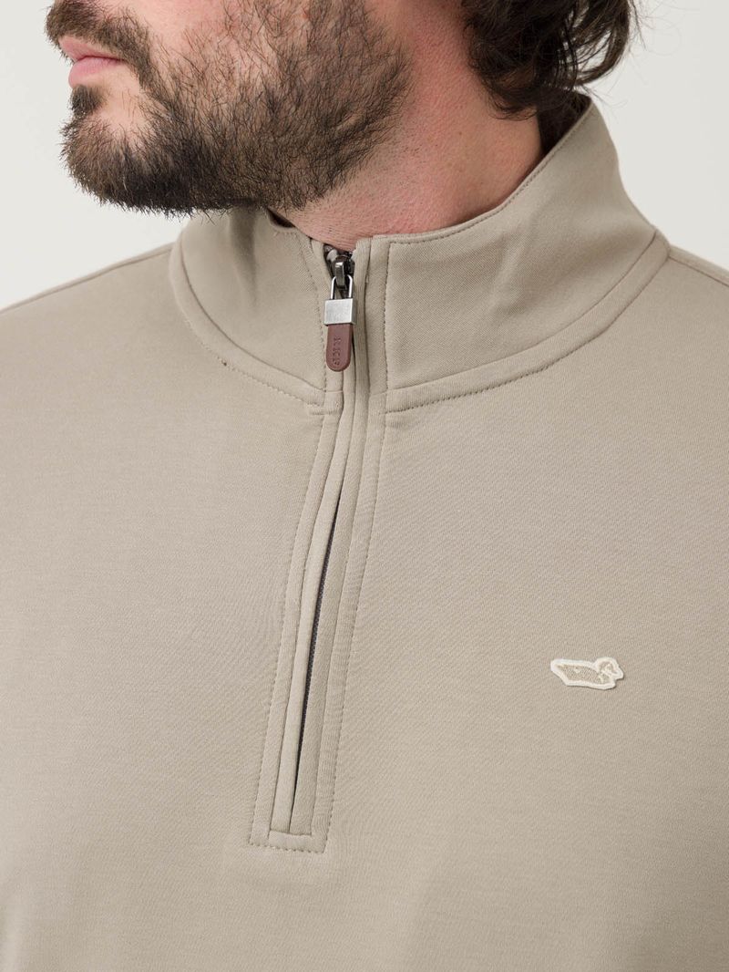 Poleron-Algodon-Pima-Hombre-Riminihalf-Beige-Rockford