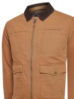Chaqueta Algodón Orgánico Hombre Tundra Café Rockford