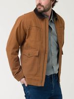 Chaqueta Algodón Orgánico Hombre Tundra Café Rockford