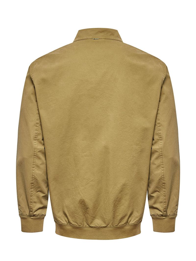 Chaqueta-Algodon-Organico-Hombre-Arezzo-Cafe-Rockford