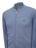 Sweater Algodón Orgánico Hombre Bilbaofull Azul Rockford