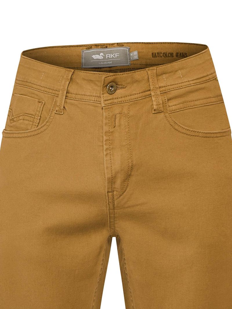 Jeans-Algodon-Hombre-Baycolor-Cafe-Rockford