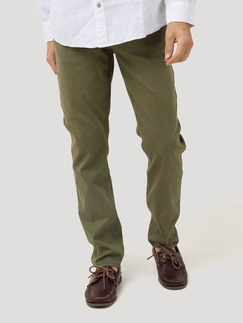 Jeans-Algodon-Hombre-Baycolor-Verde-Rockford