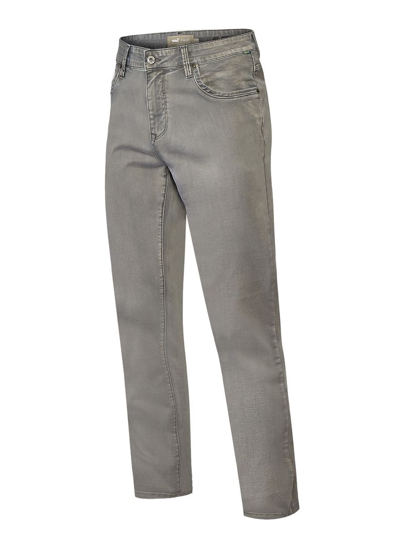 Jeans Algodón Hombre Bari Gris Rockford