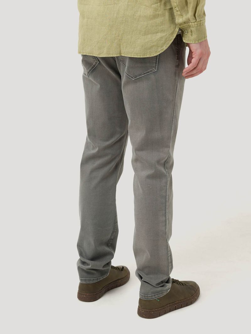 Jeans Algodón Hombre Bari Gris Rockford