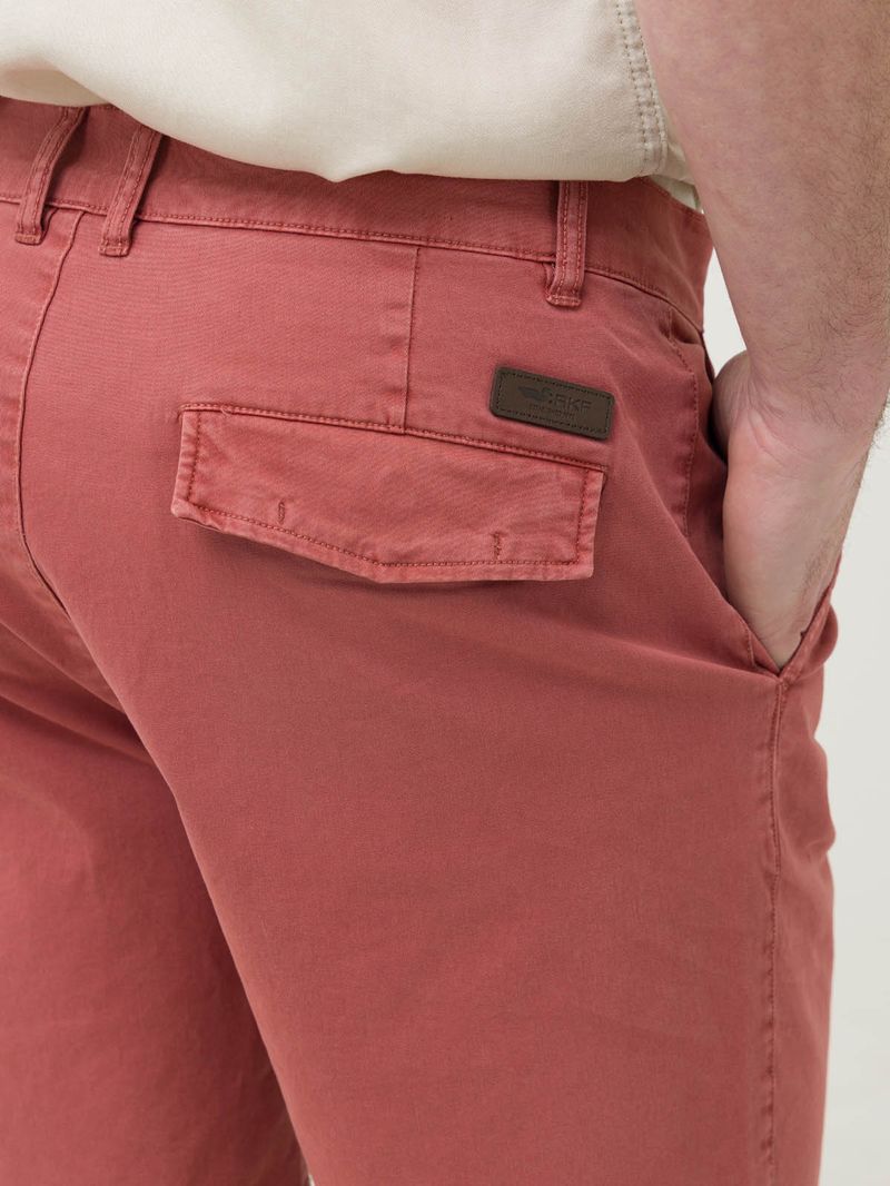 Short Algodón Hombre Classic Rojo Rockford