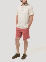 Short Algodón Hombre Classic Rojo Rockford