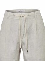 Short Lino Orgánico Hombre Linen Beige Rockford