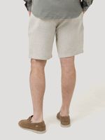 Short Lino Orgánico Hombre Linen Beige Rockford