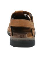 Sandalia Cuero Hombre Riqui Café Rockford