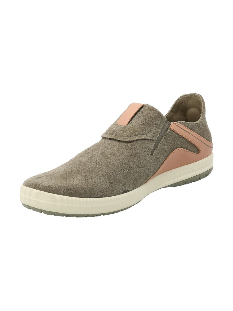 Slip On Cuero Hombre Noosa Verde Rockford