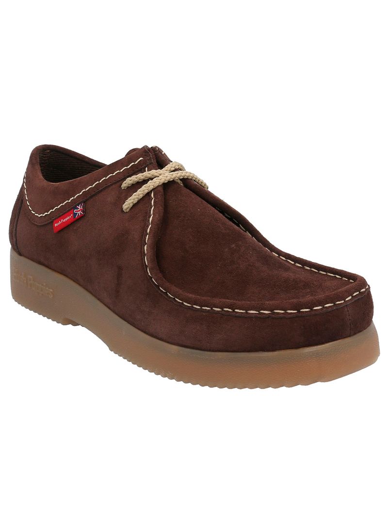 Zapato-Cuero-Hombre-Navajo-Chocolate
