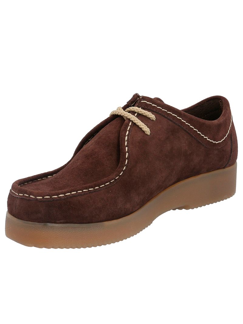 Zapato-Cuero-Hombre-Navajo-Chocolate