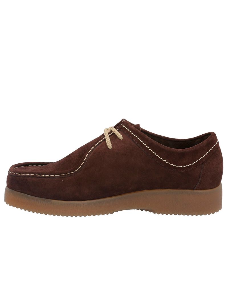 Zapato-Cuero-Hombre-Navajo-Chocolate