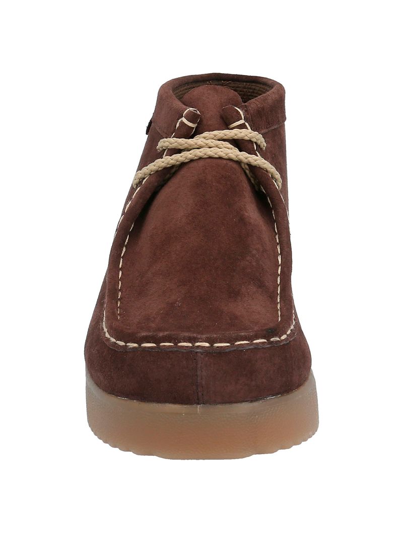 Botin Cuero Mujer Sioux Chocolate