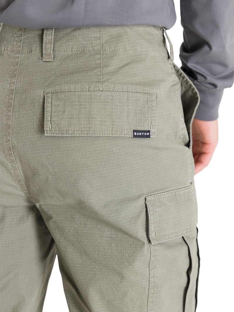 Pantalon-Hombre-Cargo-Verde-Burton