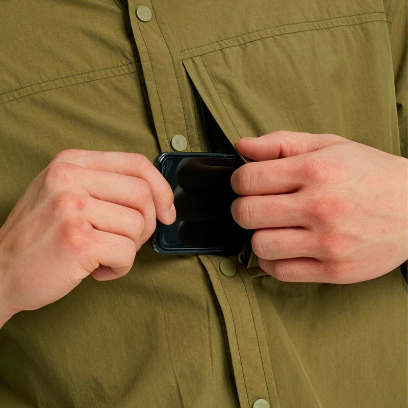 Camisa-Hombre-Ridge-Verde-Burton