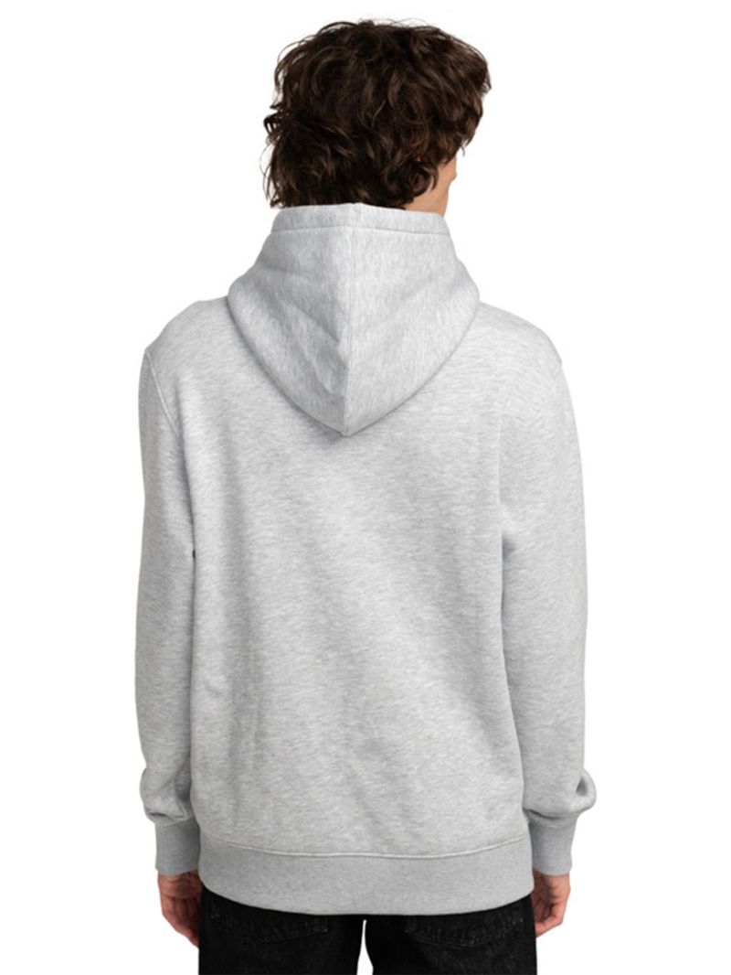 Polerón Hombre Icon embroidery Gris Element