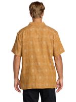 Camisa m/c Hombre Sundays jacquard Amarillo Billabong