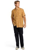 Camisa m/c Hombre Sundays jacquard Amarillo Billabong