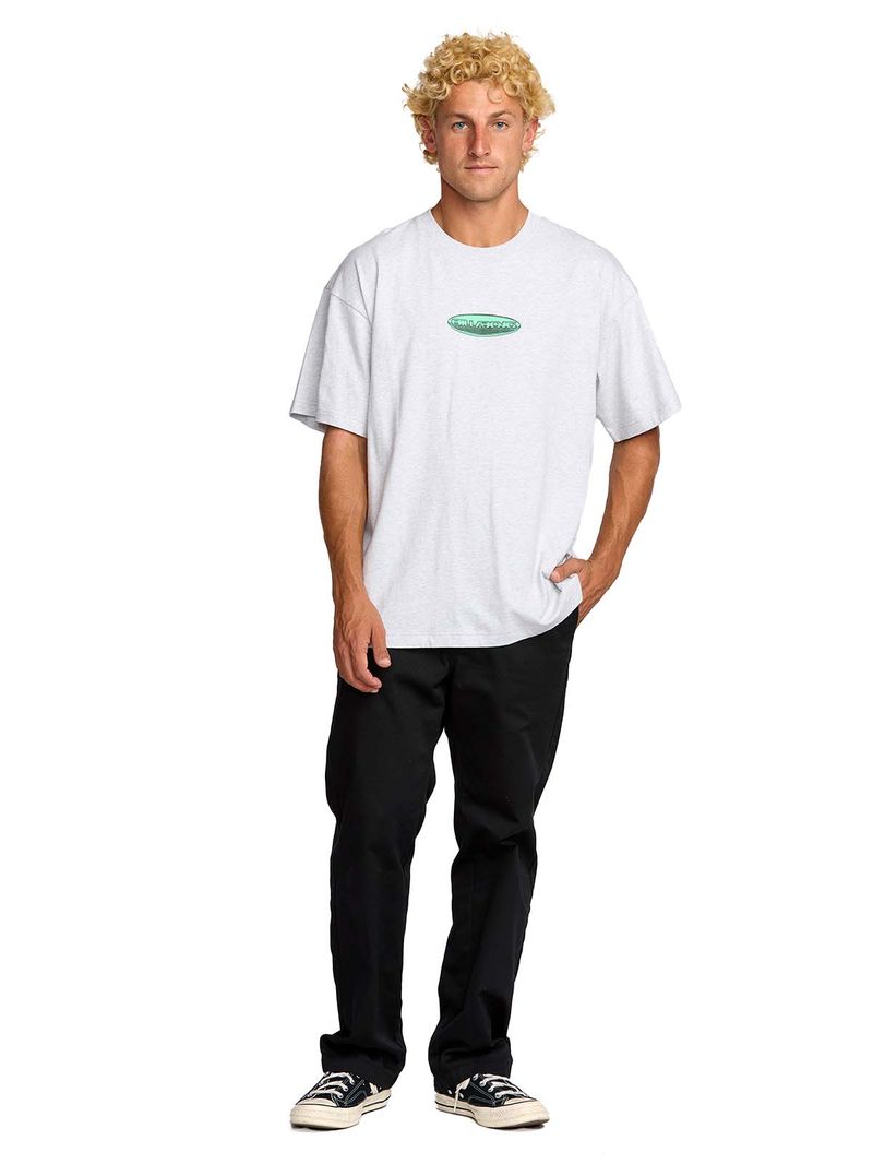 Polera m/c Hombre Spec Gris Billabong