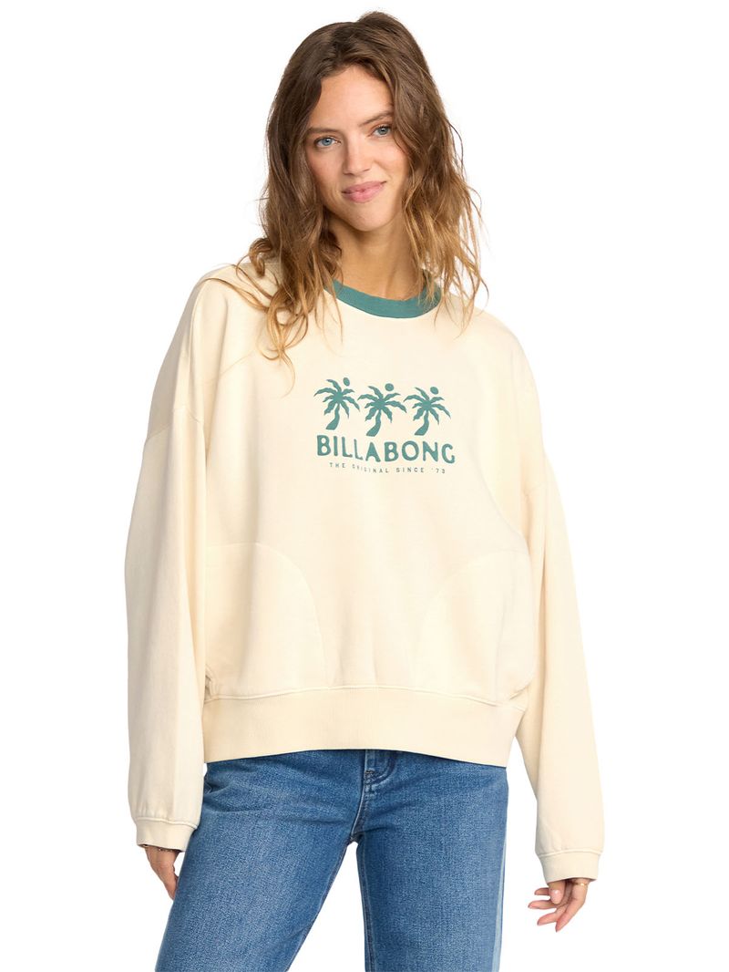 Poleron-Mujer-Triple-palms-crew-Blanco-Billabong