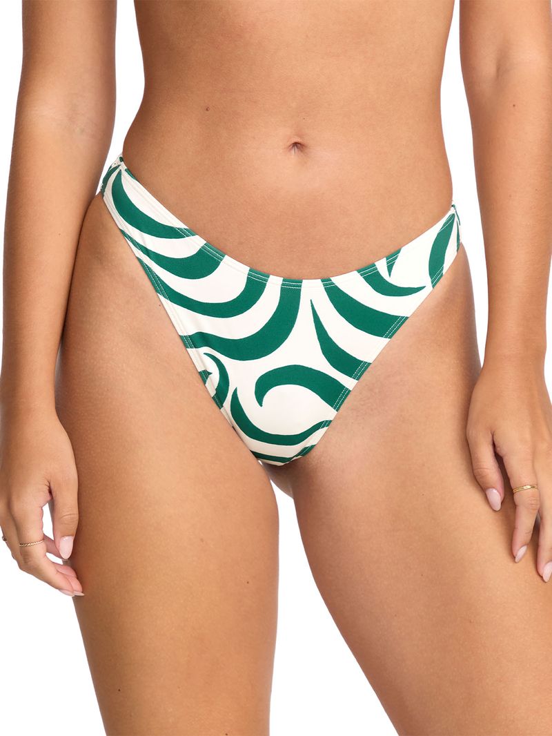 Bikini calzón Mujer All the waves Verde Billabong