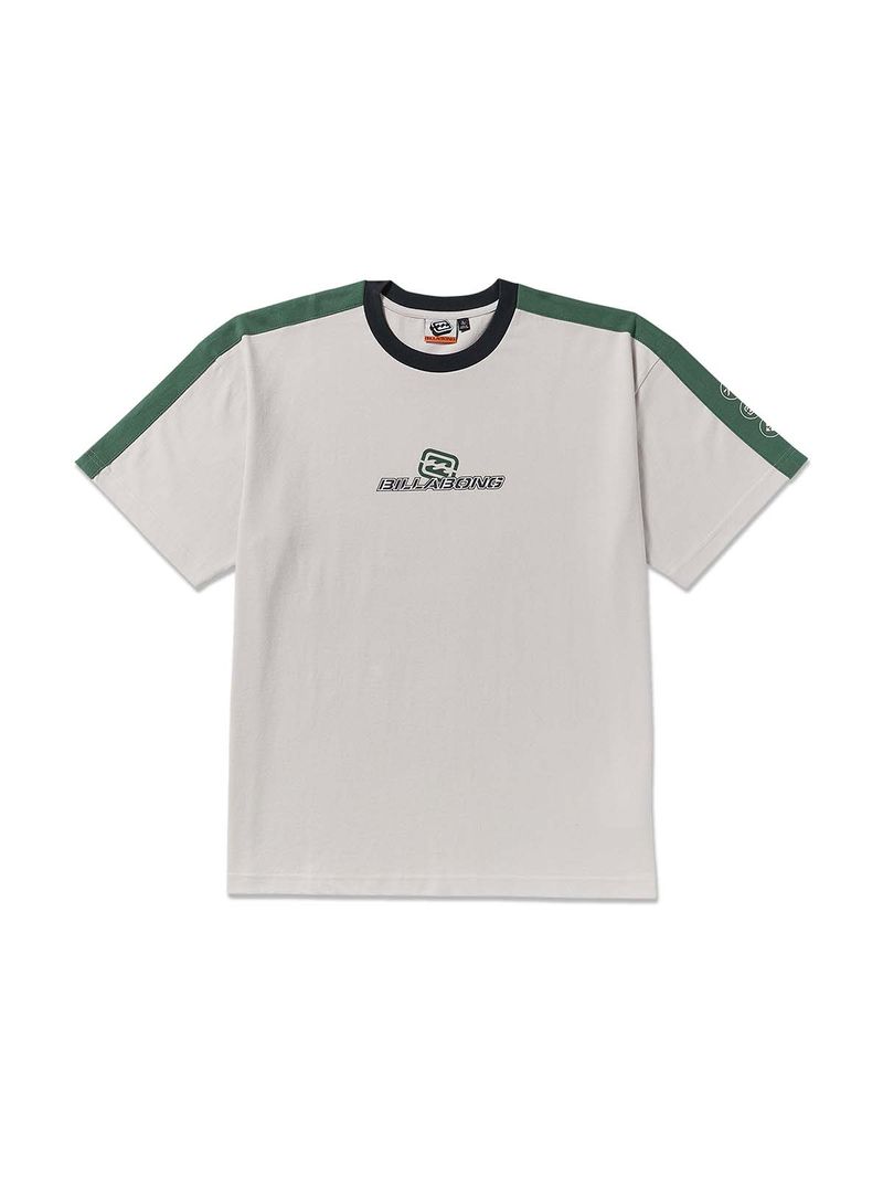 Polera m/c Hombre Spec 73 iconic Gris Billabong